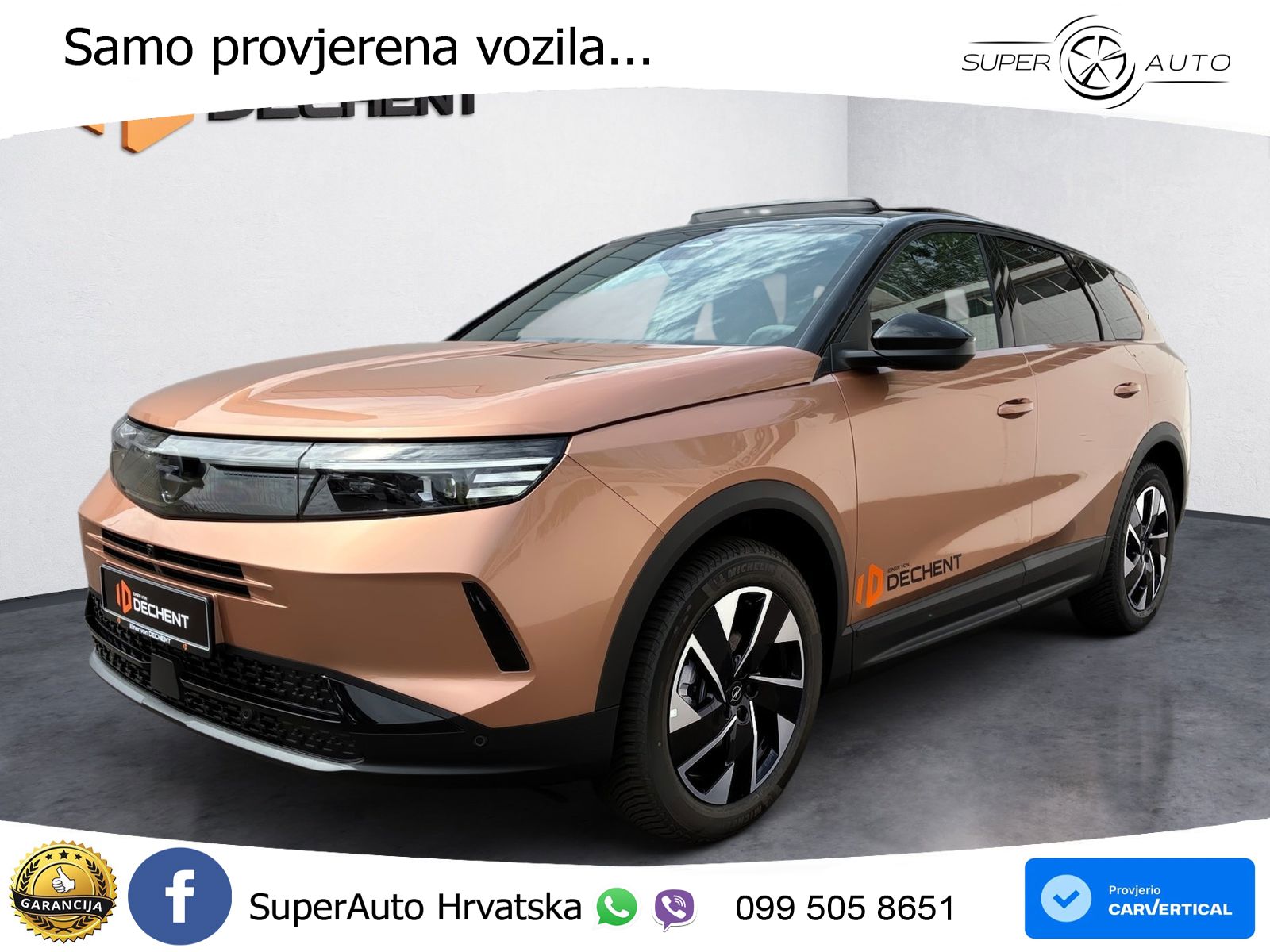 Opel Grandland 1.2 Turbo (145 KS) Hybrid eDCT Ultimate LED+GR SJED+ACC