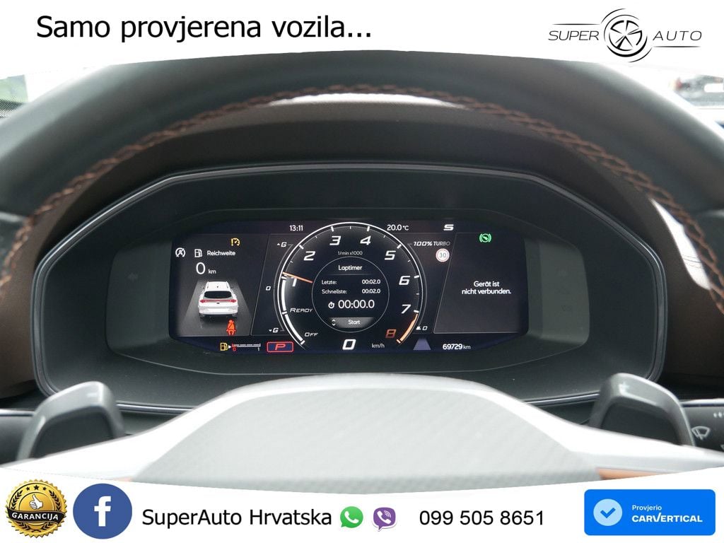 Cupra Formentor VZ5 2.5 TSI (390 KS) 4Drive DSG MATRIX+GR SJED+KAM