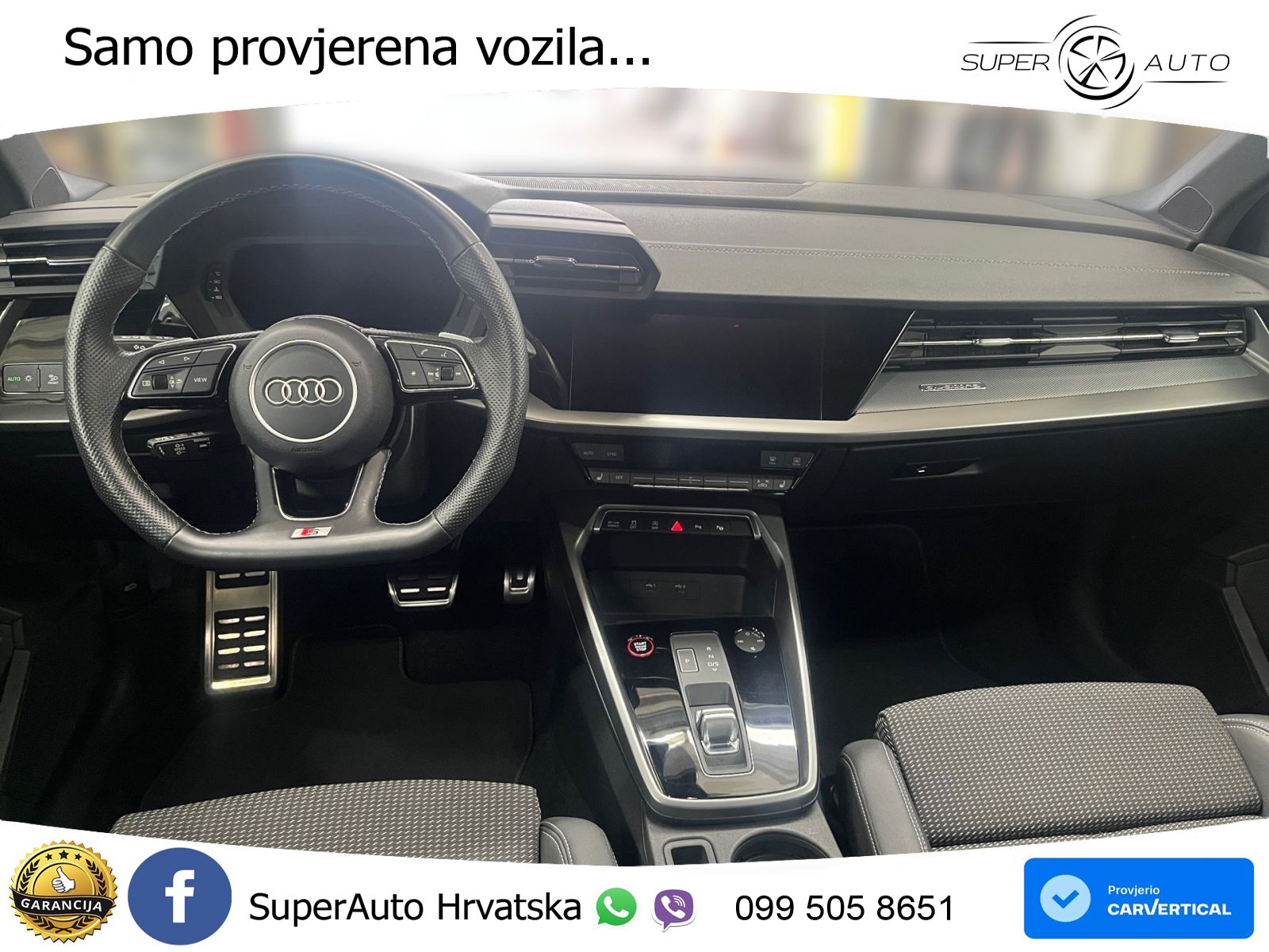 Audi S3 Limuzina 2.0 TFSI (310 KS) quattro S tronic MATRIX+GR SJED+KAM