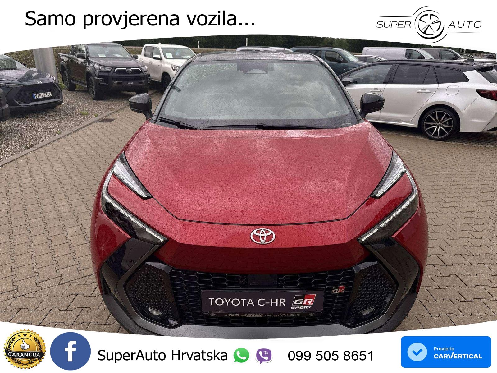 Toyota C-HR 2.0 (223 KS) PHEV e-CVT GR Sport LED+GR SJED+ACC
