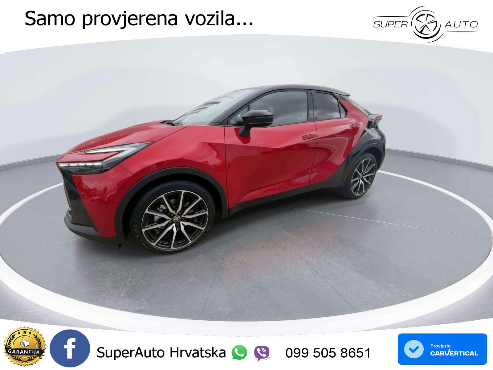 Toyota C-HR 2.0 (223 KS) PHEV e-CVT GR Sport LED+GR SJED+ACC