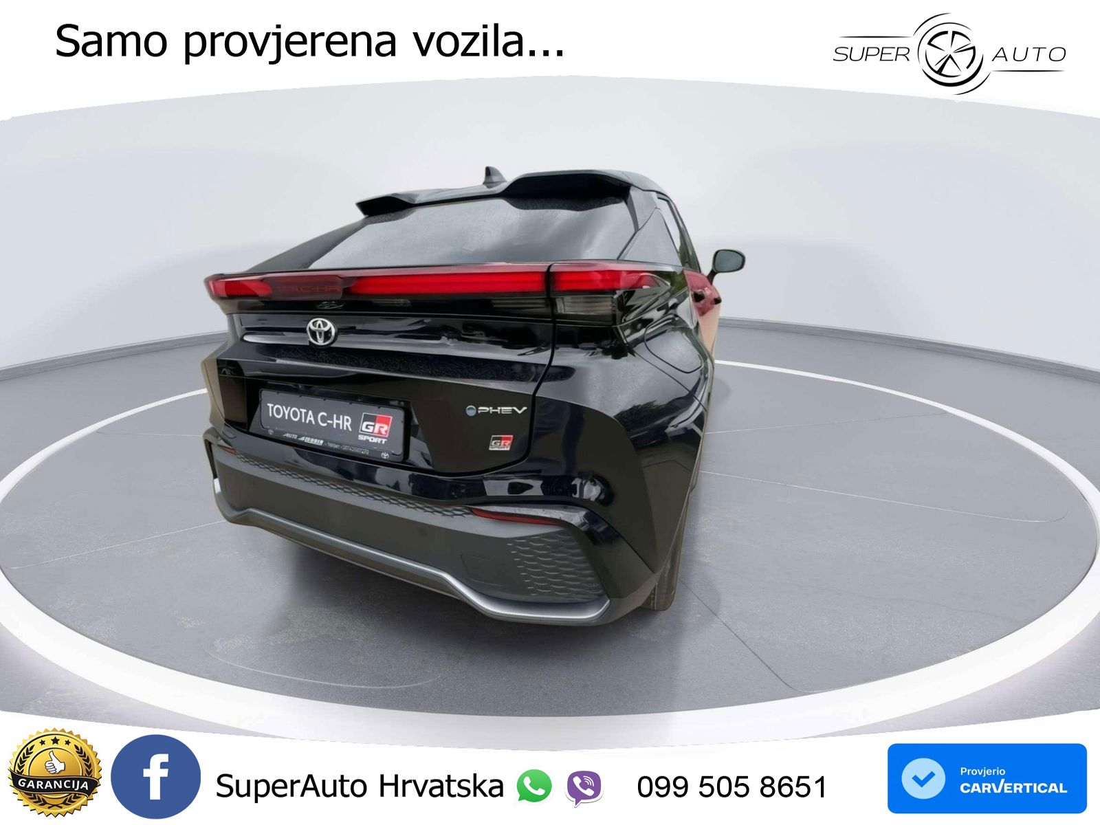 Toyota C-HR 2.0 (223 KS) PHEV e-CVT GR Sport LED+GR SJED+ACC