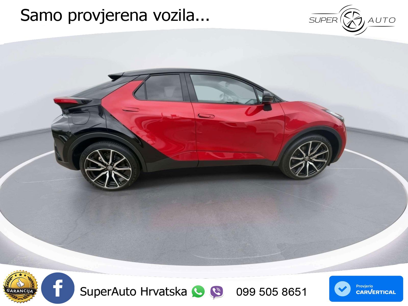 Toyota C-HR 2.0 (223 KS) PHEV e-CVT GR Sport LED+GR SJED+ACC