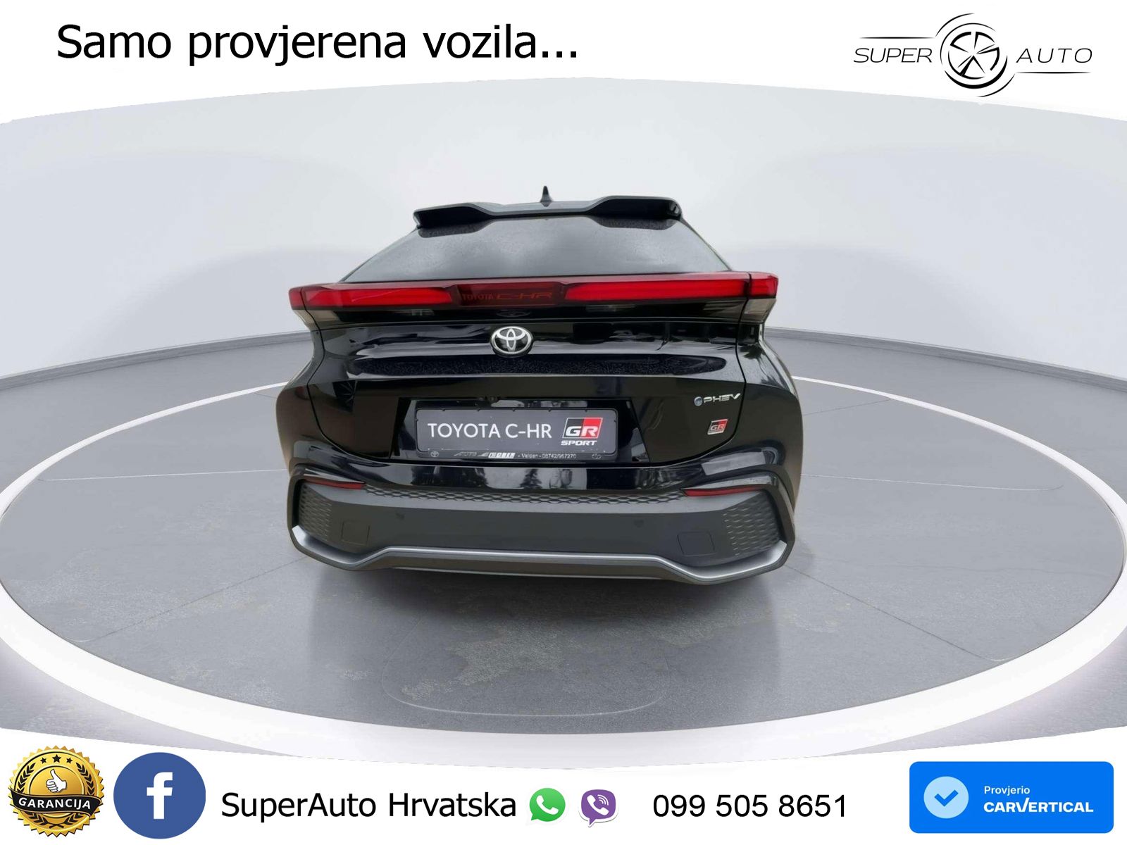 Toyota C-HR 2.0 (223 KS) PHEV e-CVT GR Sport LED+GR SJED+ACC