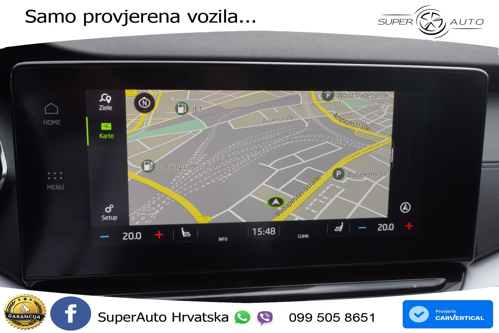 Škoda Octavia Combi 1.5 TSI (150 KS) LED+GR SJED+ACC