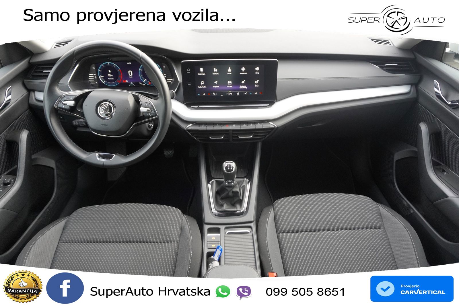 Škoda Octavia Combi 1.5 TSI (150 KS) LED+GR SJED+ACC