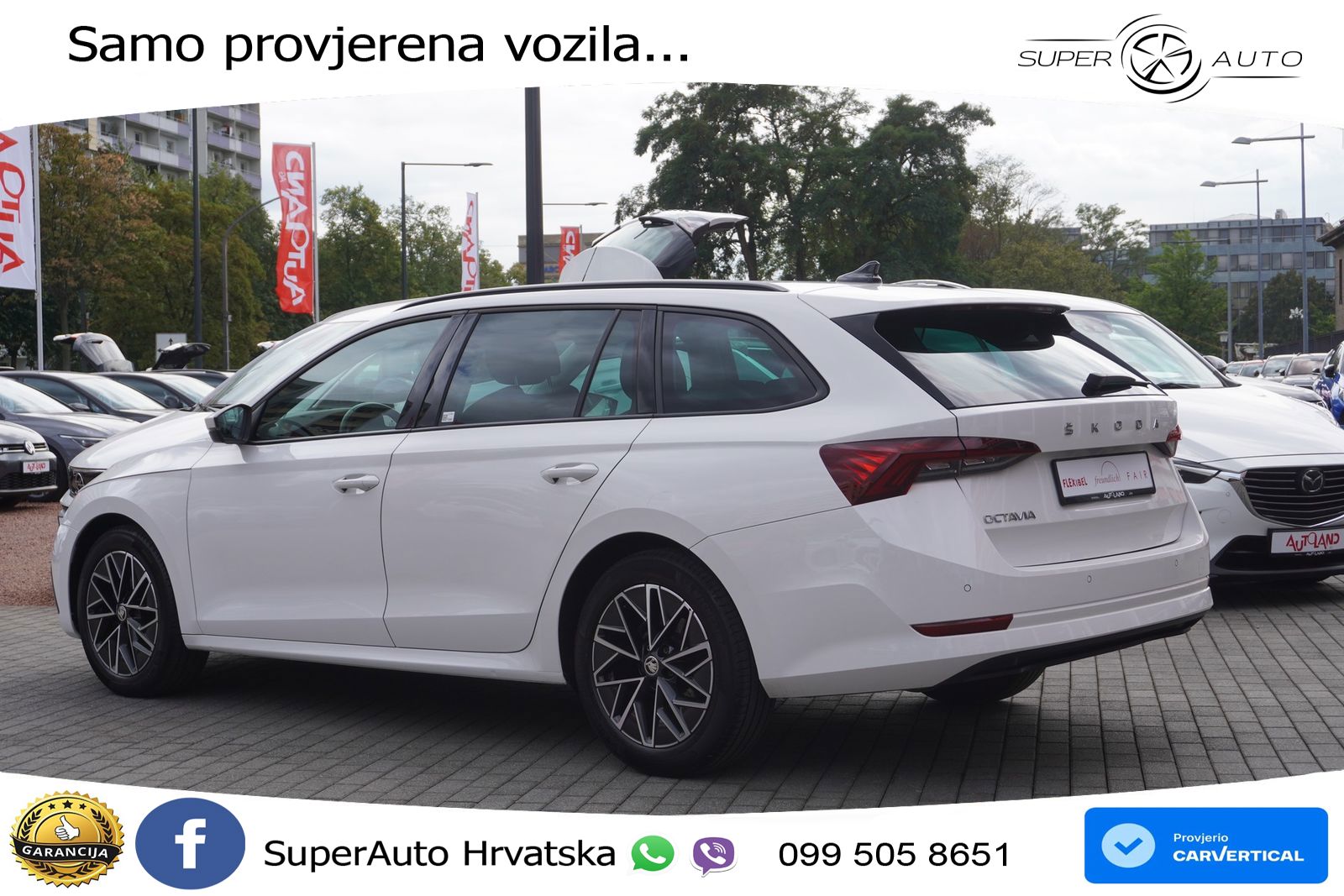 Škoda Octavia Combi 1.5 TSI (150 KS) LED+GR SJED+ACC