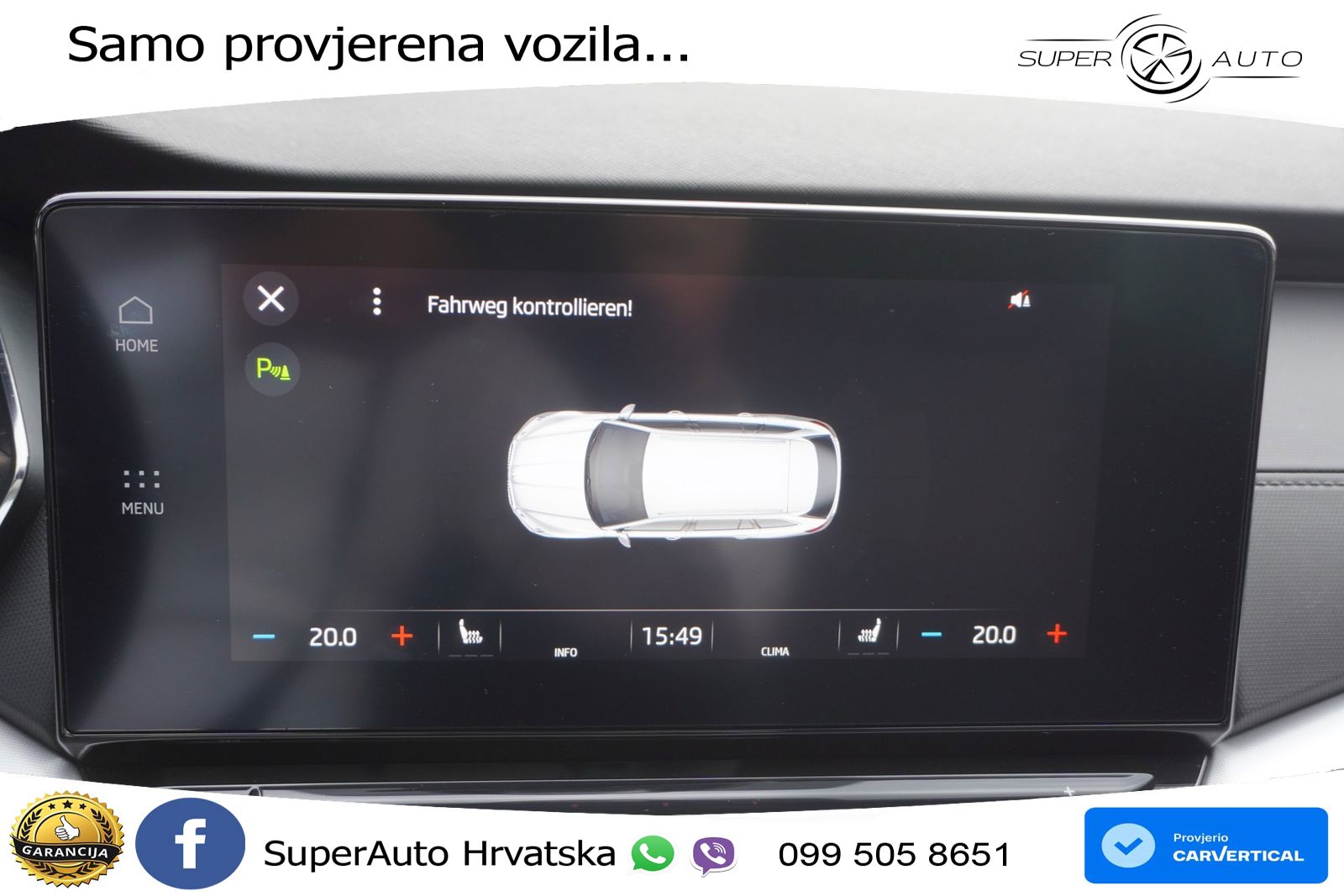 Škoda Octavia Combi 1.5 TSI (150 KS) LED+GR SJED+ACC