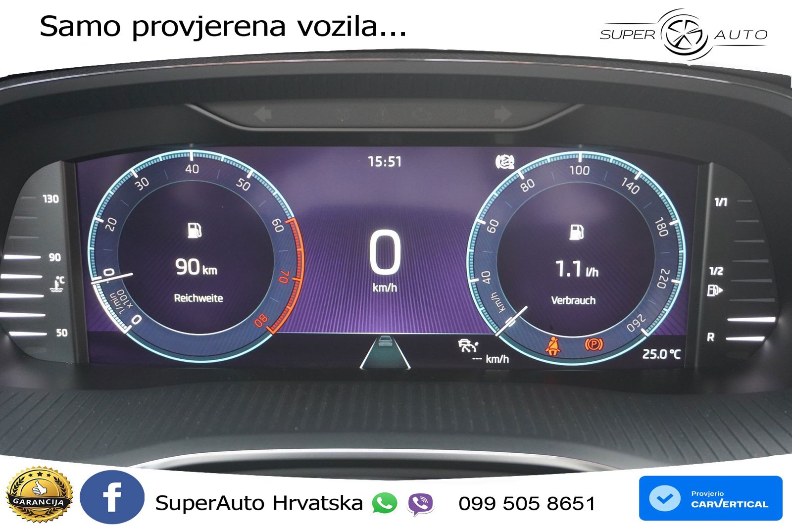 Škoda Octavia Combi 1.5 TSI (150 KS) LED+GR SJED+ACC