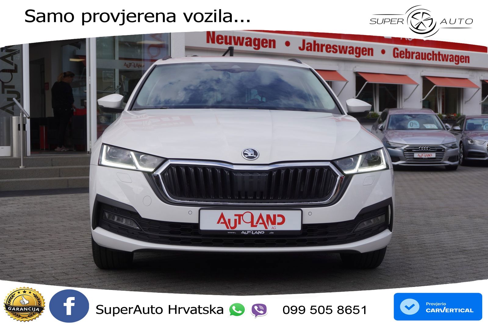 Škoda Octavia Combi 1.5 TSI (150 KS) LED+GR SJED+ACC