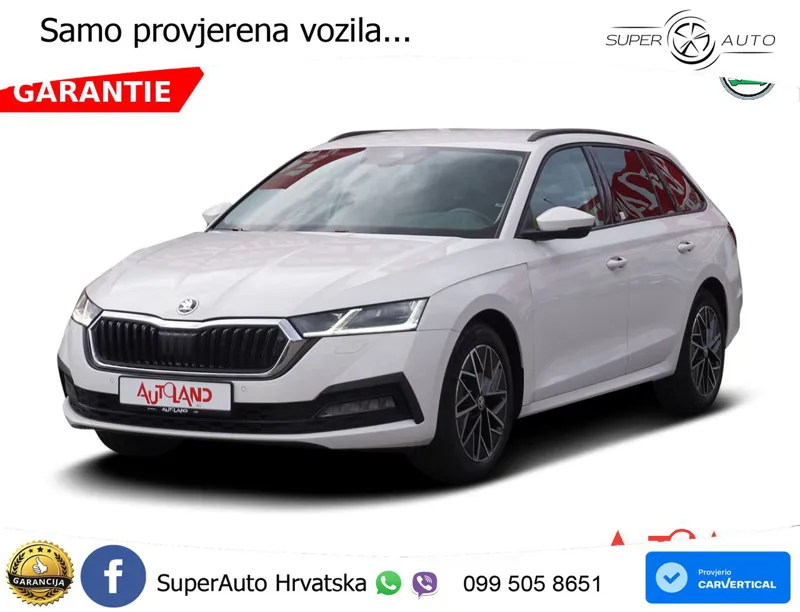 Škoda Octavia Combi 1.5 TSI (150 KS) LED+GR SJED+ACC