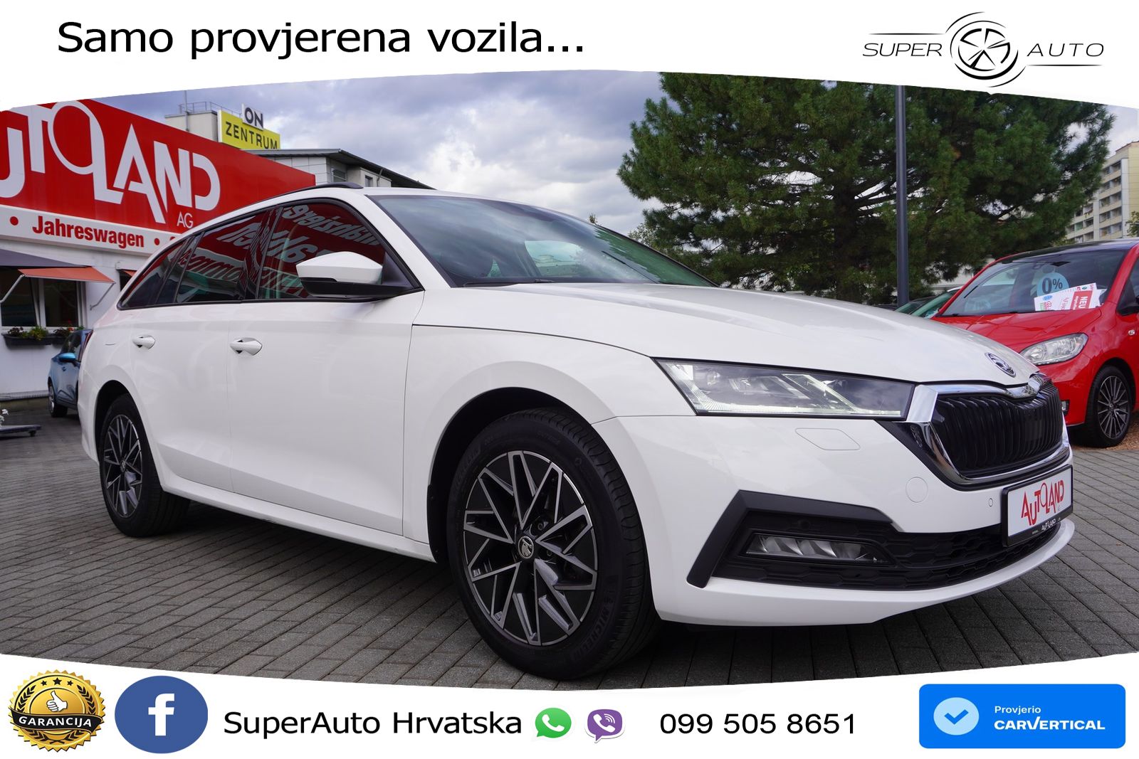 Škoda Octavia Combi 1.5 TSI (150 KS) LED+GR SJED+ACC