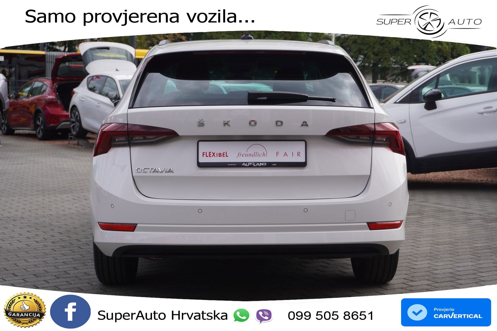 Škoda Octavia Combi 1.5 TSI (150 KS) LED+GR SJED+ACC
