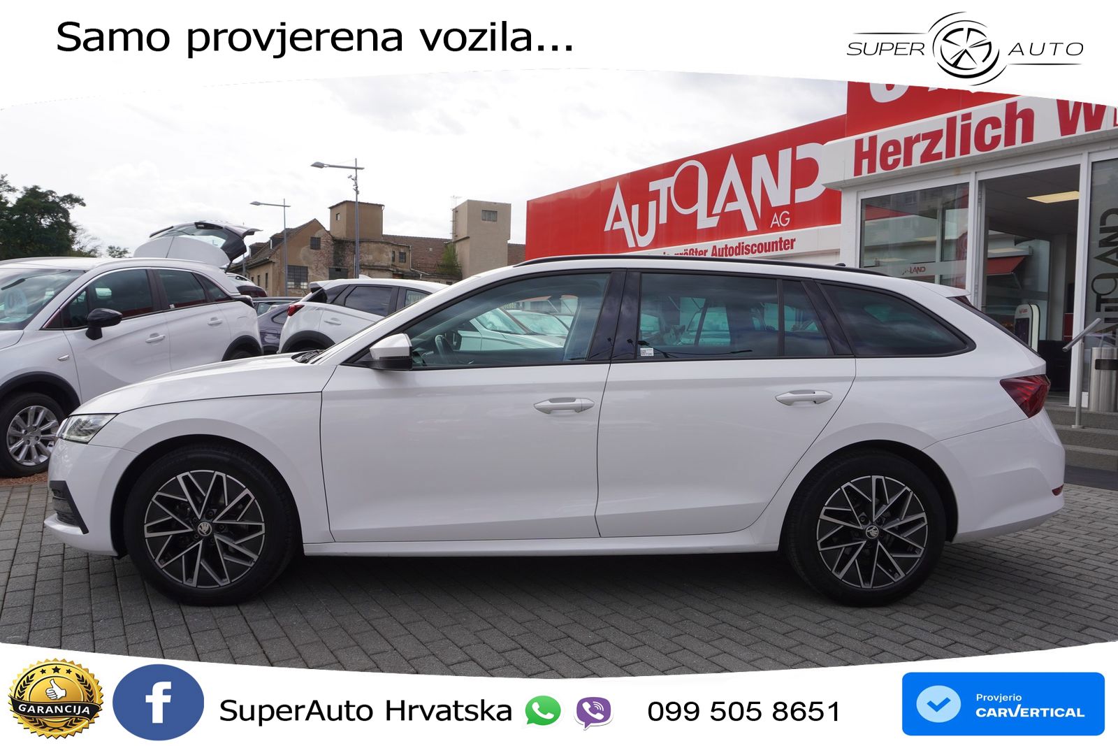 Škoda Octavia Combi 1.5 TSI (150 KS) LED+GR SJED+ACC