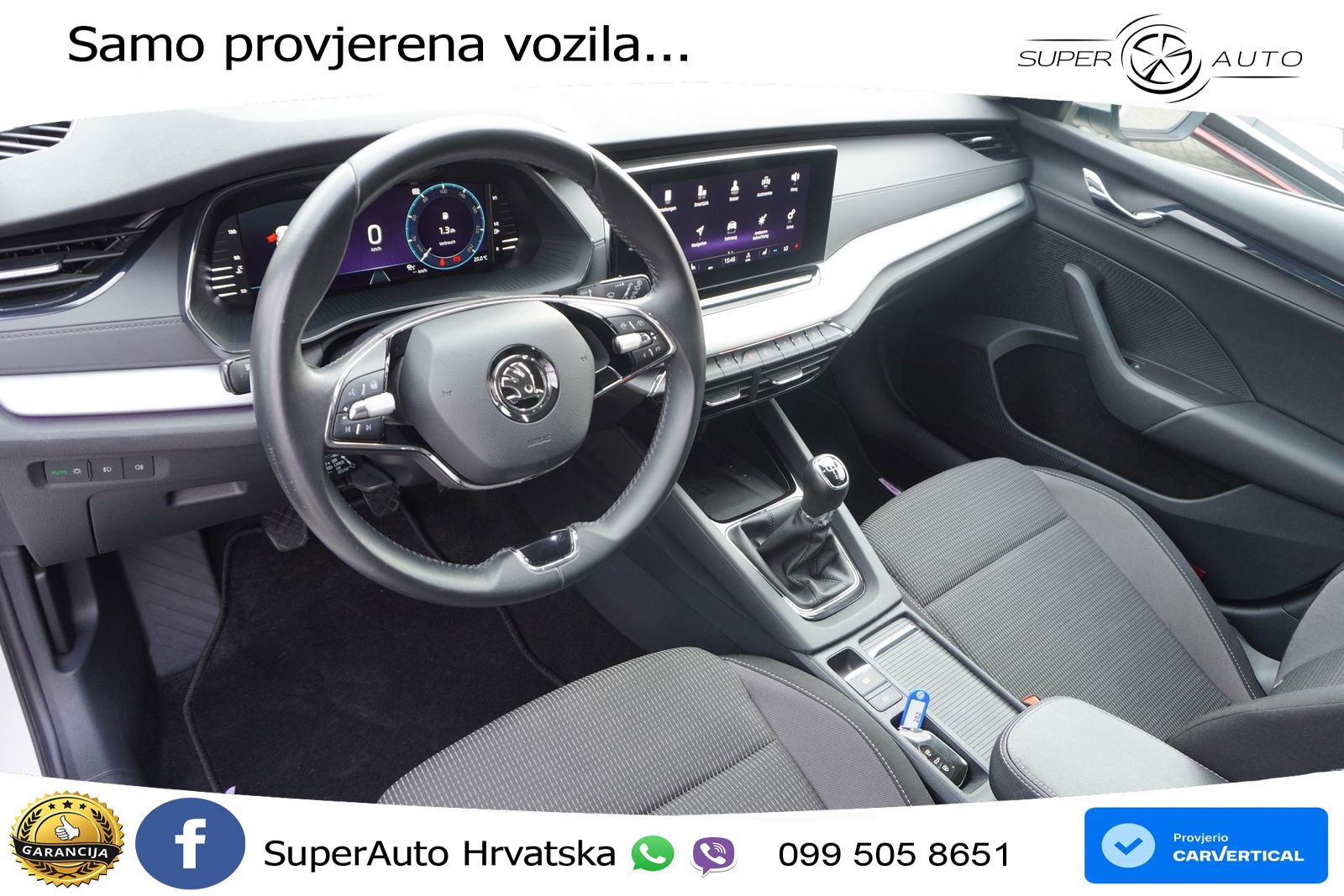 Škoda Octavia Combi 1.5 TSI (150 KS) LED+GR SJED+ACC