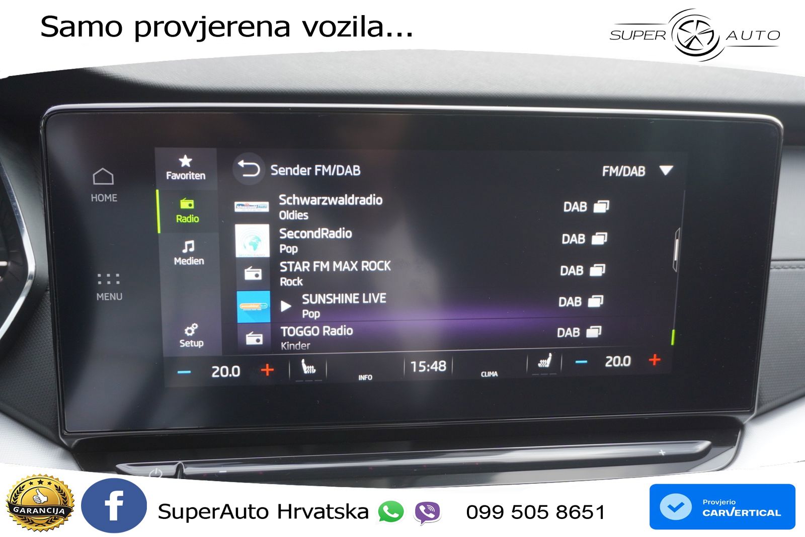 Škoda Octavia Combi 1.5 TSI (150 KS) LED+GR SJED+ACC