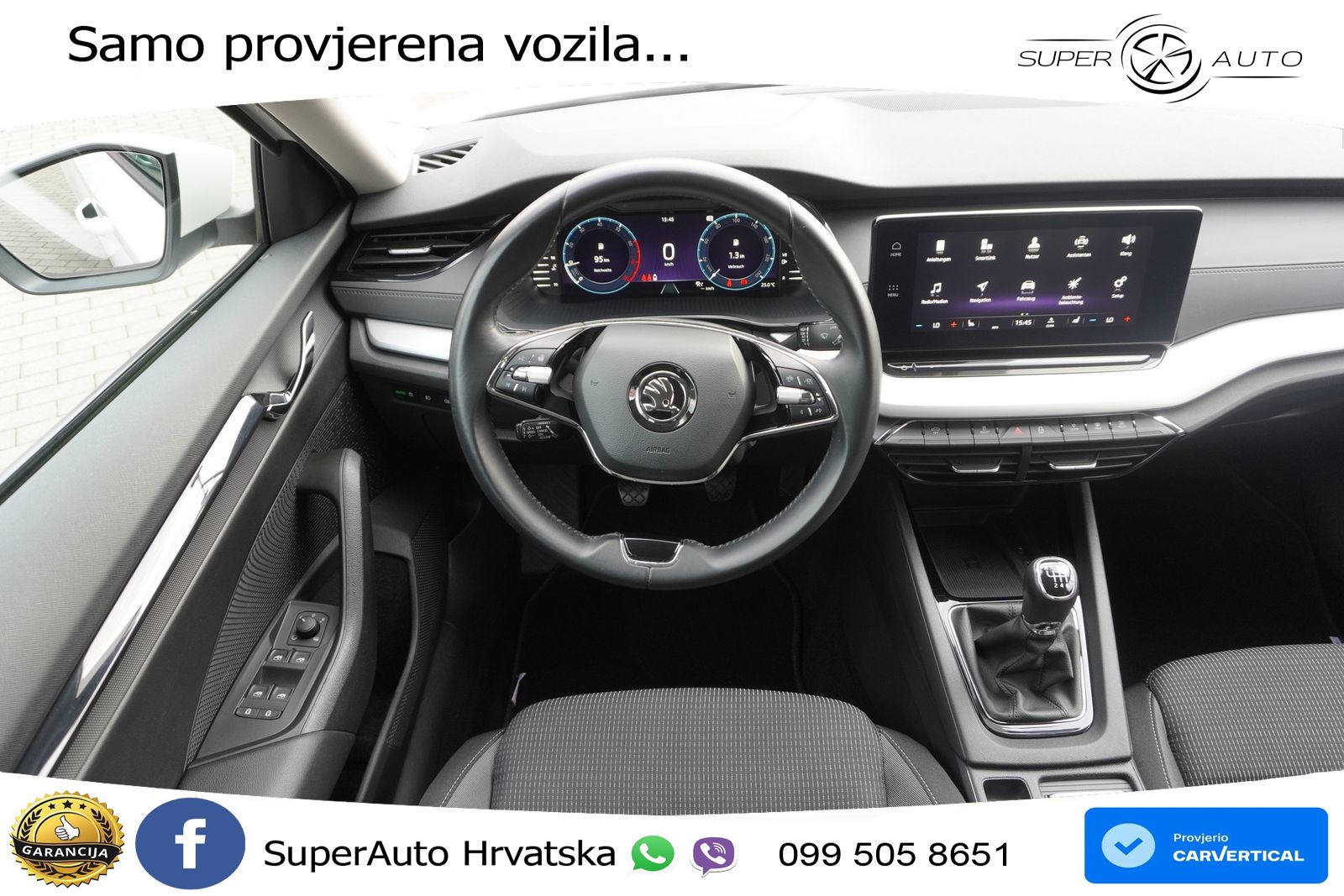 Škoda Octavia Combi 1.5 TSI (150 KS) LED+GR SJED+ACC