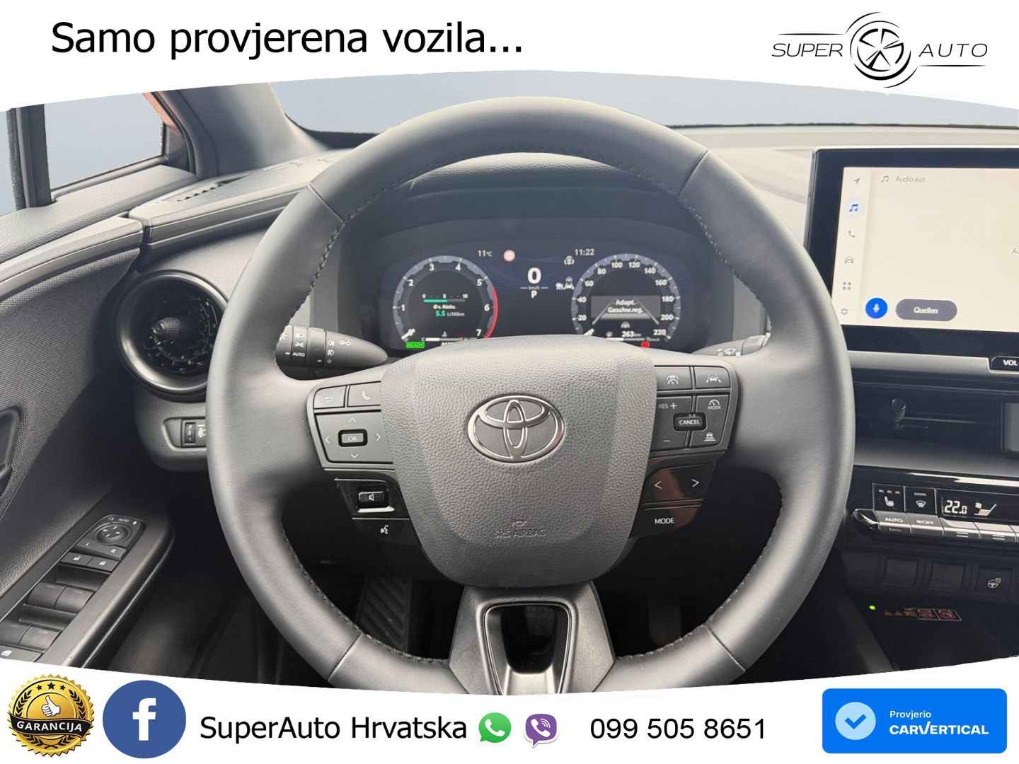 Toyota C-HR 1.8 (140 KS) Hybrid e-CVT Teamplayer LED+GR SJED+ACC
