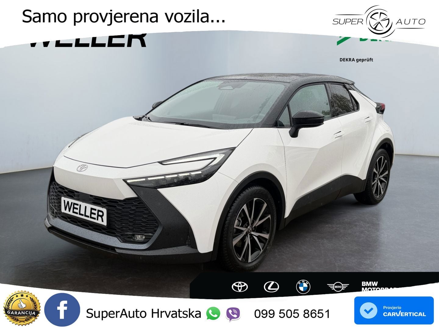 Toyota C-HR 1.8 (140 KS) Hybrid e-CVT Teamplayer LED+GR SJED+ACC