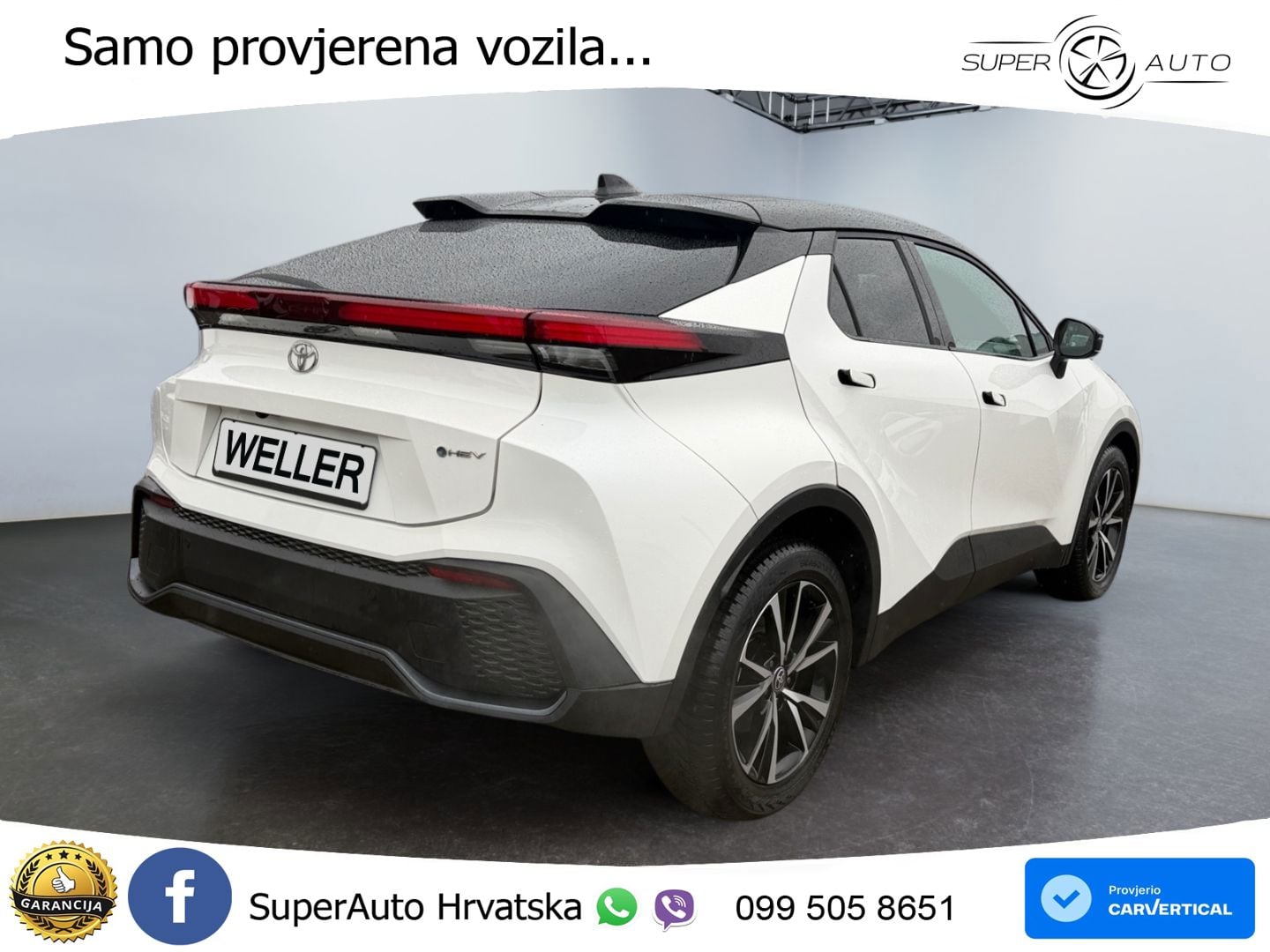 Toyota C-HR 1.8 (140 KS) Hybrid e-CVT Teamplayer LED+GR SJED+ACC