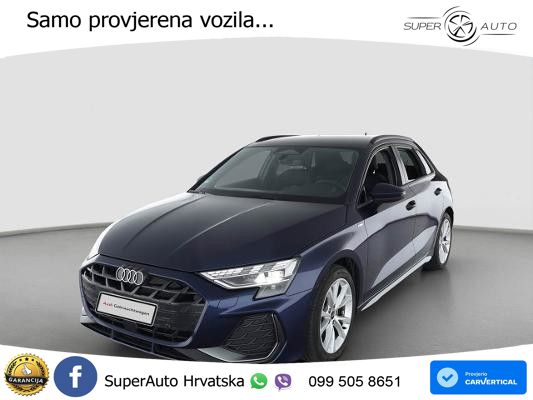 Audi A3 Sportback 30 TFSI (116 KS) Mild Hybrid S tronic S line LED+GR SJED+ACC