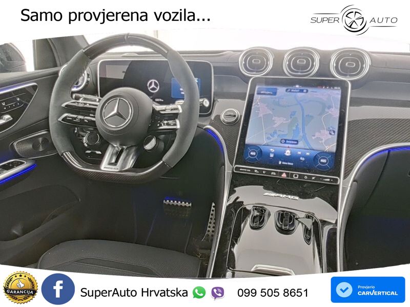 Mercedes AMG GLC 63 S E PERFORMANCE (680 KS) 4MATIC+ AMG SPEEDSHIFT MCT 9G ACC+HEAD+4xGR SJED+360+PANO