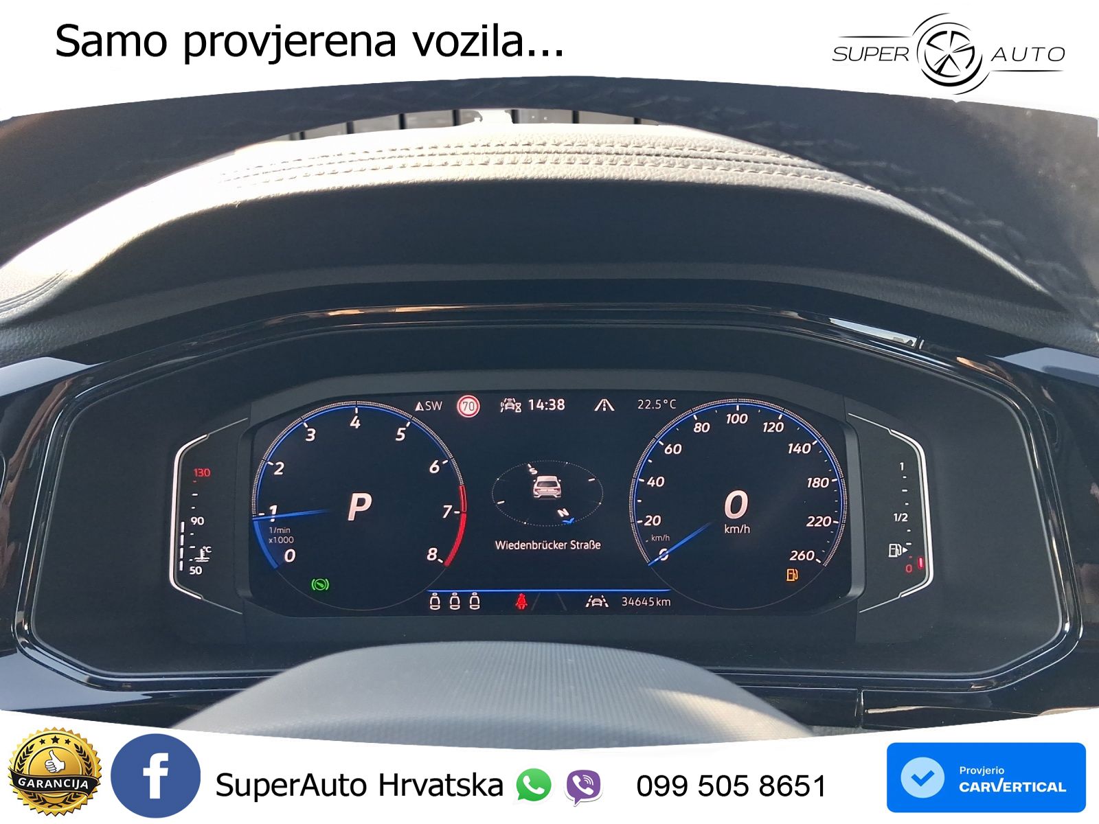 Volkswagen T-Roc 1.5 TSI (150 KS) LED+GR SJED+ACC