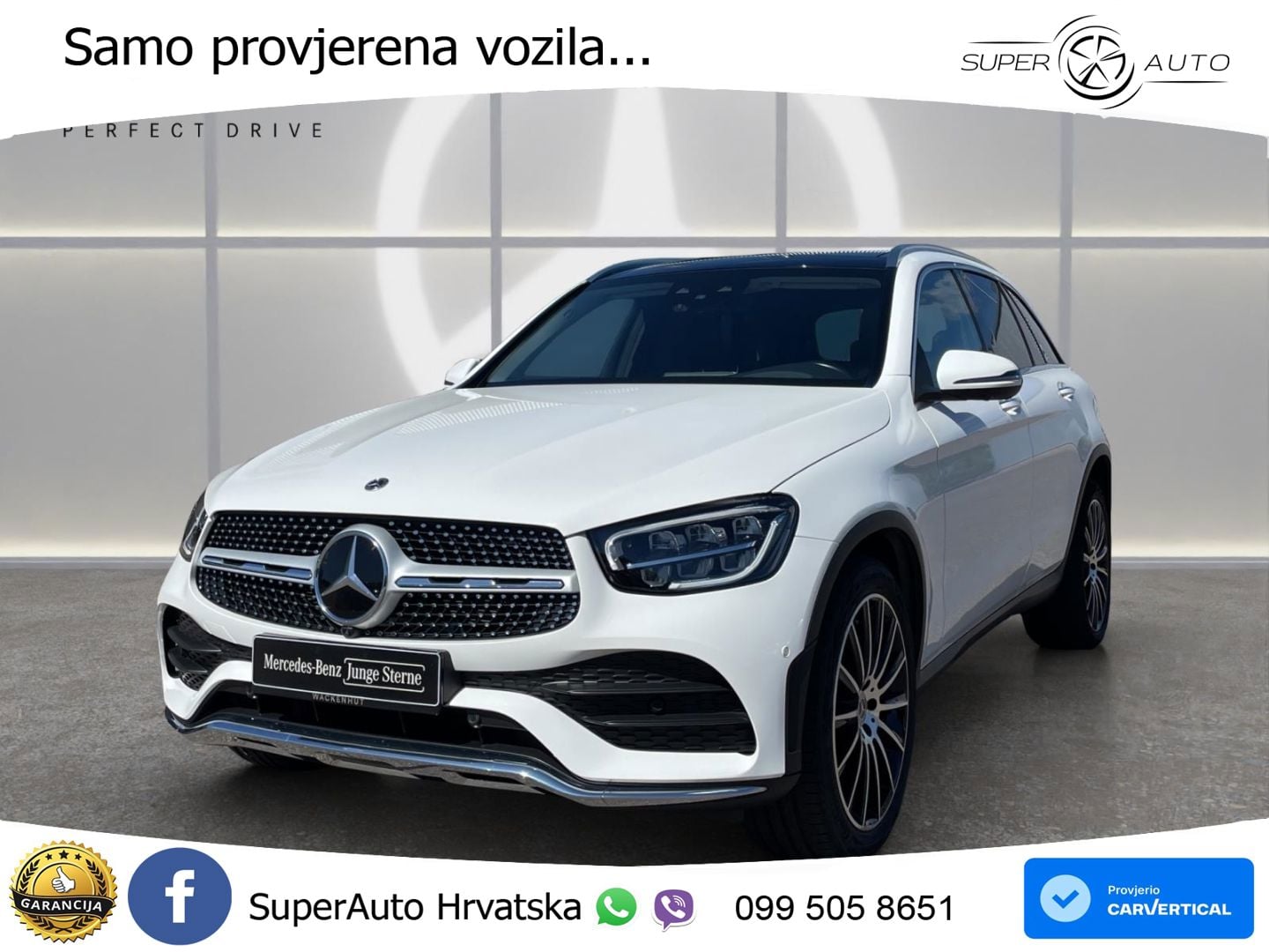 Mercedes GLC 300d (245 KS) 4MATIC G-TRONIC AMG ACC+HEAD+GR SJED+360+PANO