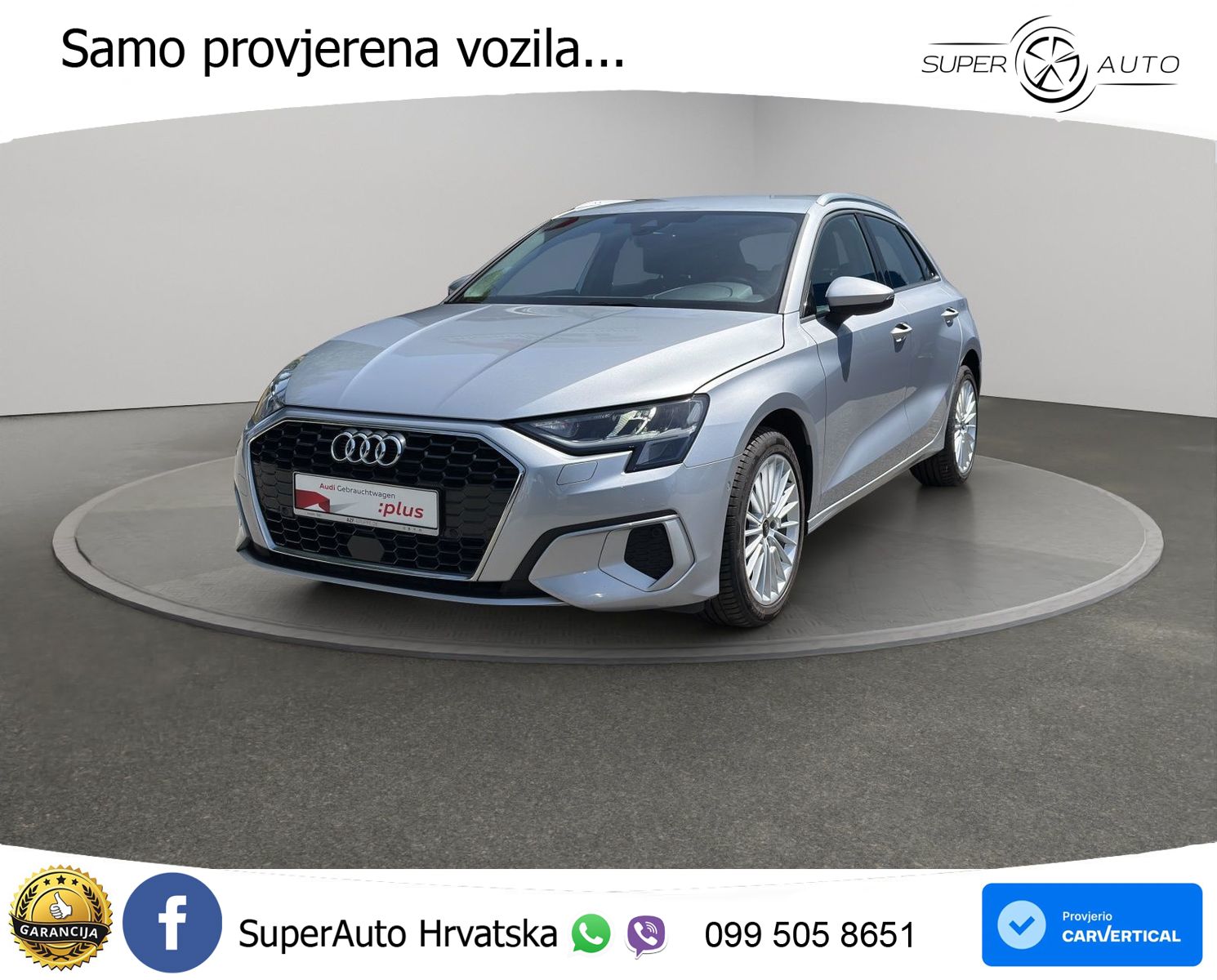 Audi A3 30 TDI (116 KS) advanced LED+GR SJED+ACC