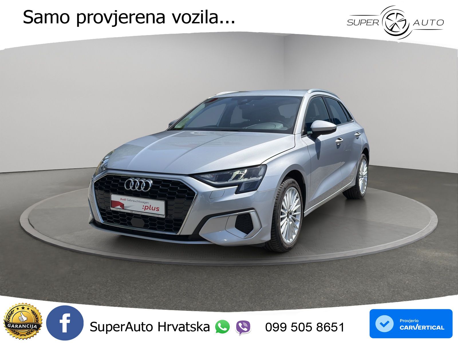 Audi A3 30 TDI (116 KS) advanced LED+GR SJED+ACC