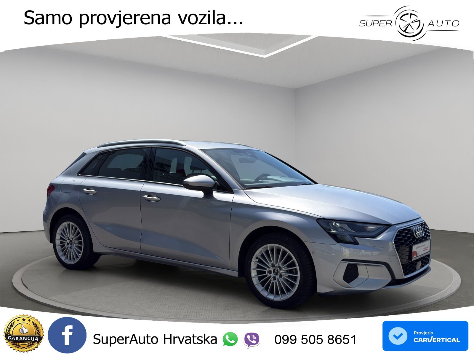 Audi A3 30 TDI (116 KS) advanced LED+GR SJED+ACC