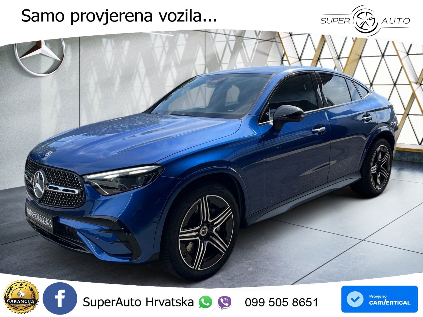 Mercedes GLC Coupe 200 (204 KS) 4MATIC 9G-TRONIC AMG LED+GR SJED+ACC