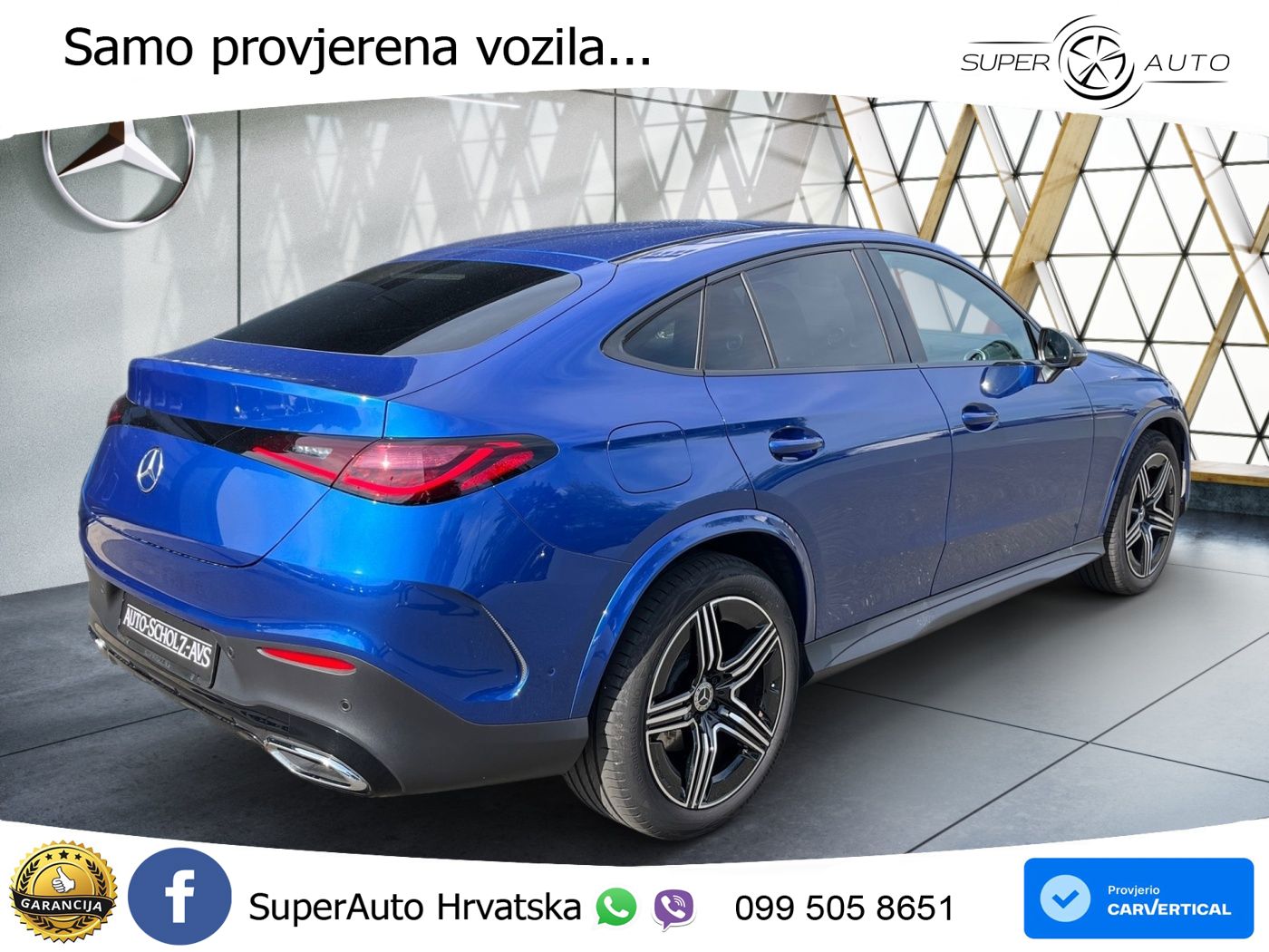 Mercedes GLC Coupe 200 (204 KS) 4MATIC 9G-TRONIC AMG LED+GR SJED+ACC