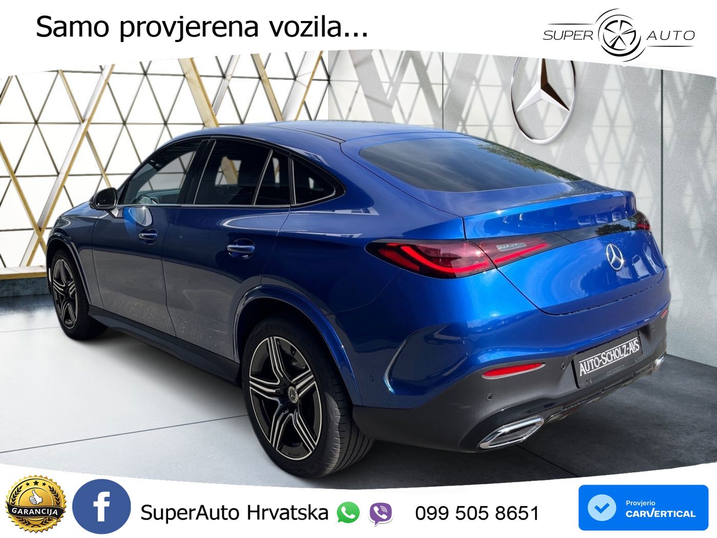 Mercedes GLC Coupe 200 (204 KS) 4MATIC 9G-TRONIC AMG LED+GR SJED+ACC