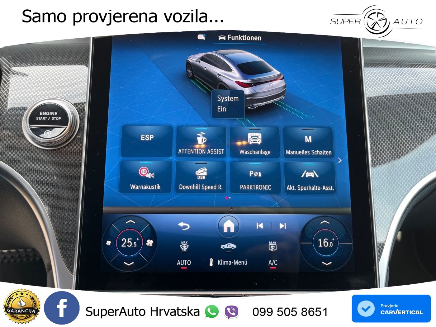 Mercedes GLC Coupe 200 (204 KS) 4MATIC 9G-TRONIC AMG LED+GR SJED+ACC