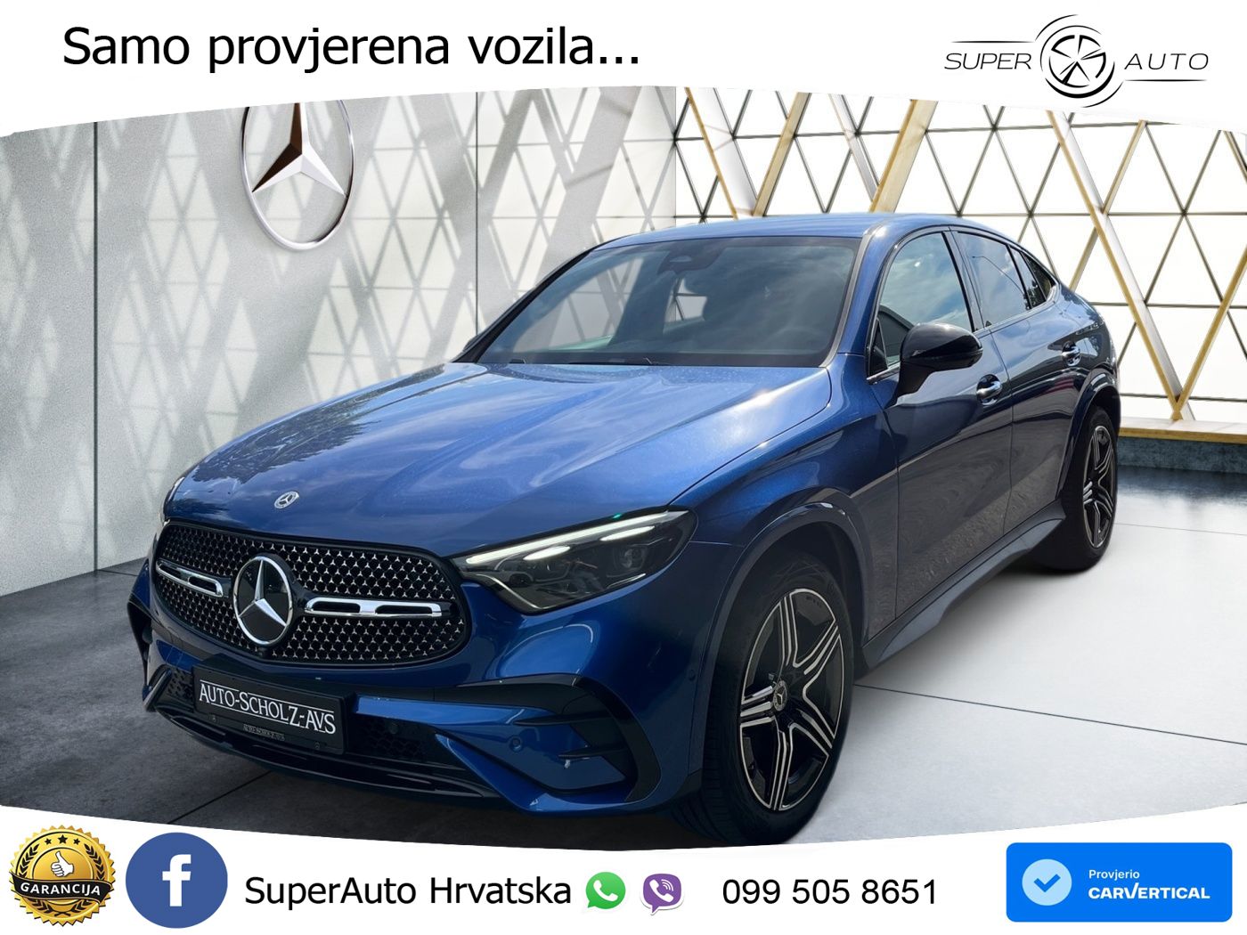 Mercedes GLC Coupe 200 (204 KS) 4MATIC 9G-TRONIC AMG LED+GR SJED+ACC