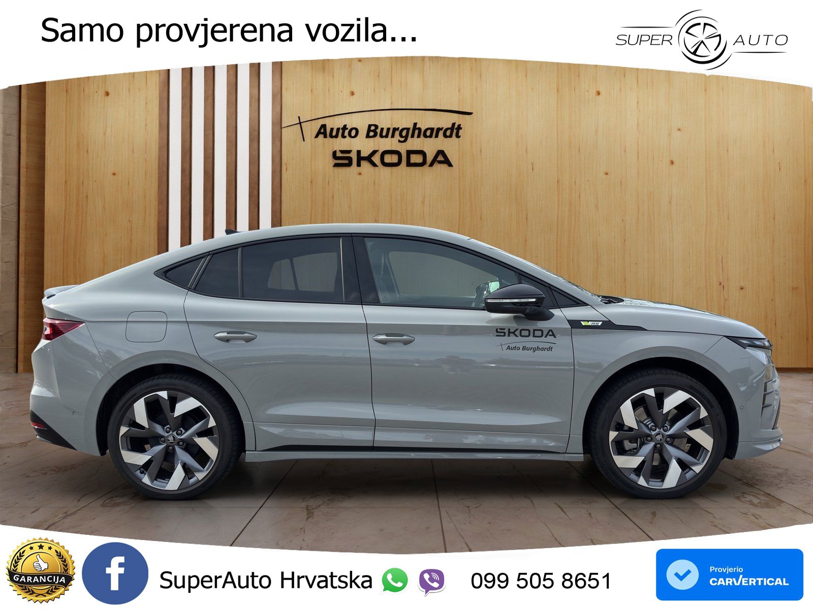 Škoda Enyaq iV RS 82 kWh (340 KS) AWD ACC+HEAD+4xGR SJED+360+PANO