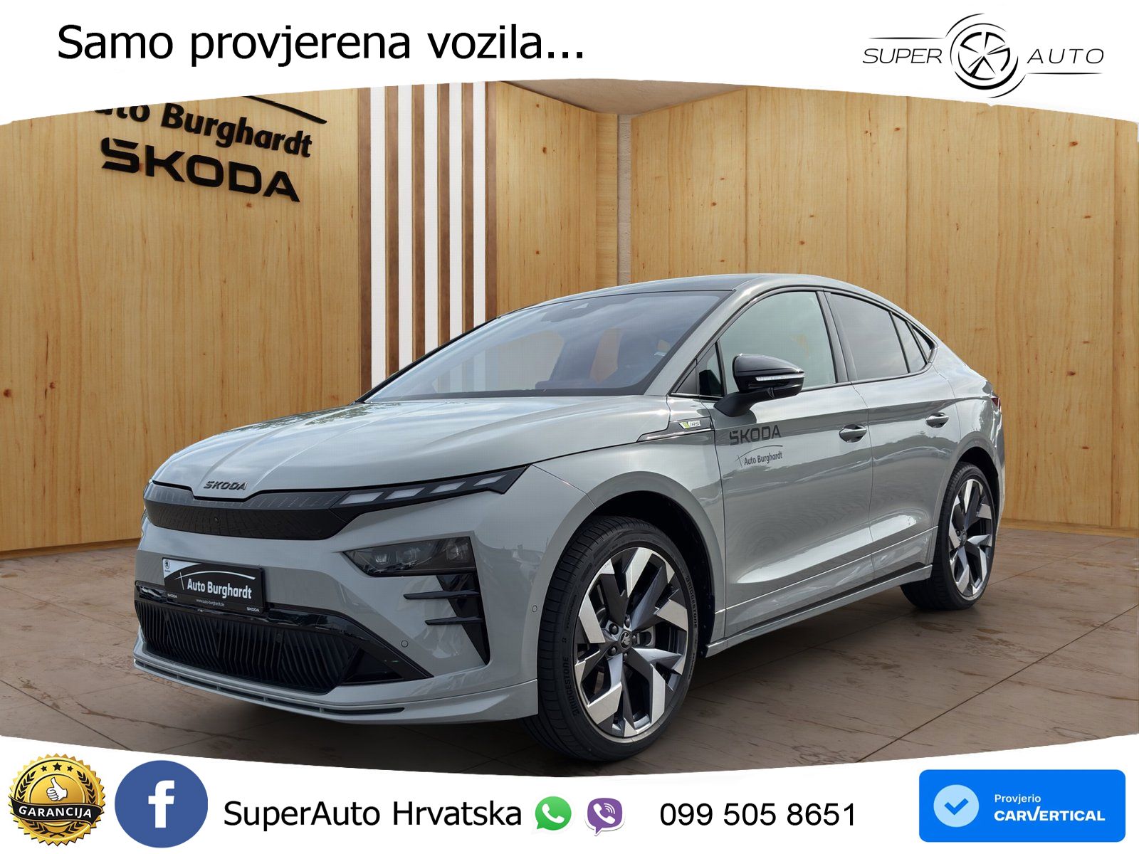 Škoda Enyaq iV RS 82 kWh (340 KS) AWD ACC+HEAD+4xGR SJED+360+PANO