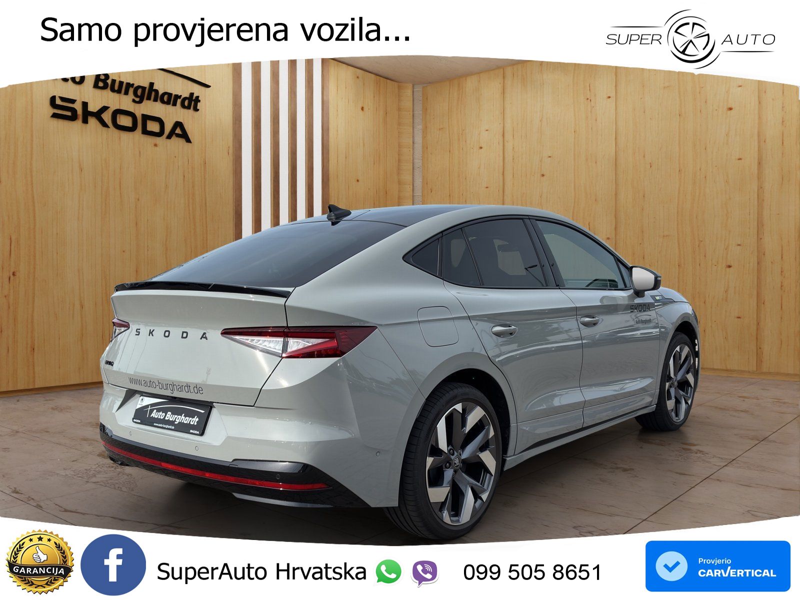 Škoda Enyaq iV RS 82 kWh (340 KS) AWD ACC+HEAD+4xGR SJED+360+PANO