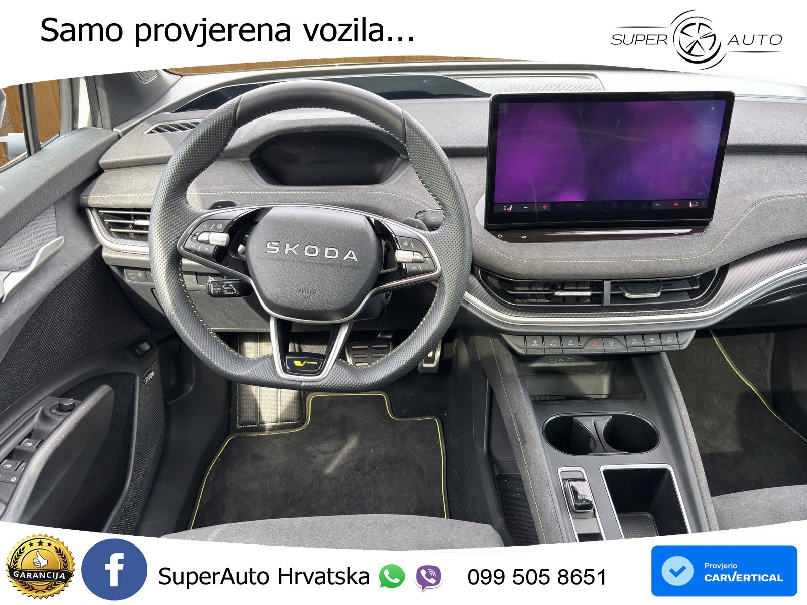 Škoda Enyaq iV RS 82 kWh (340 KS) AWD ACC+HEAD+4xGR SJED+360+PANO
