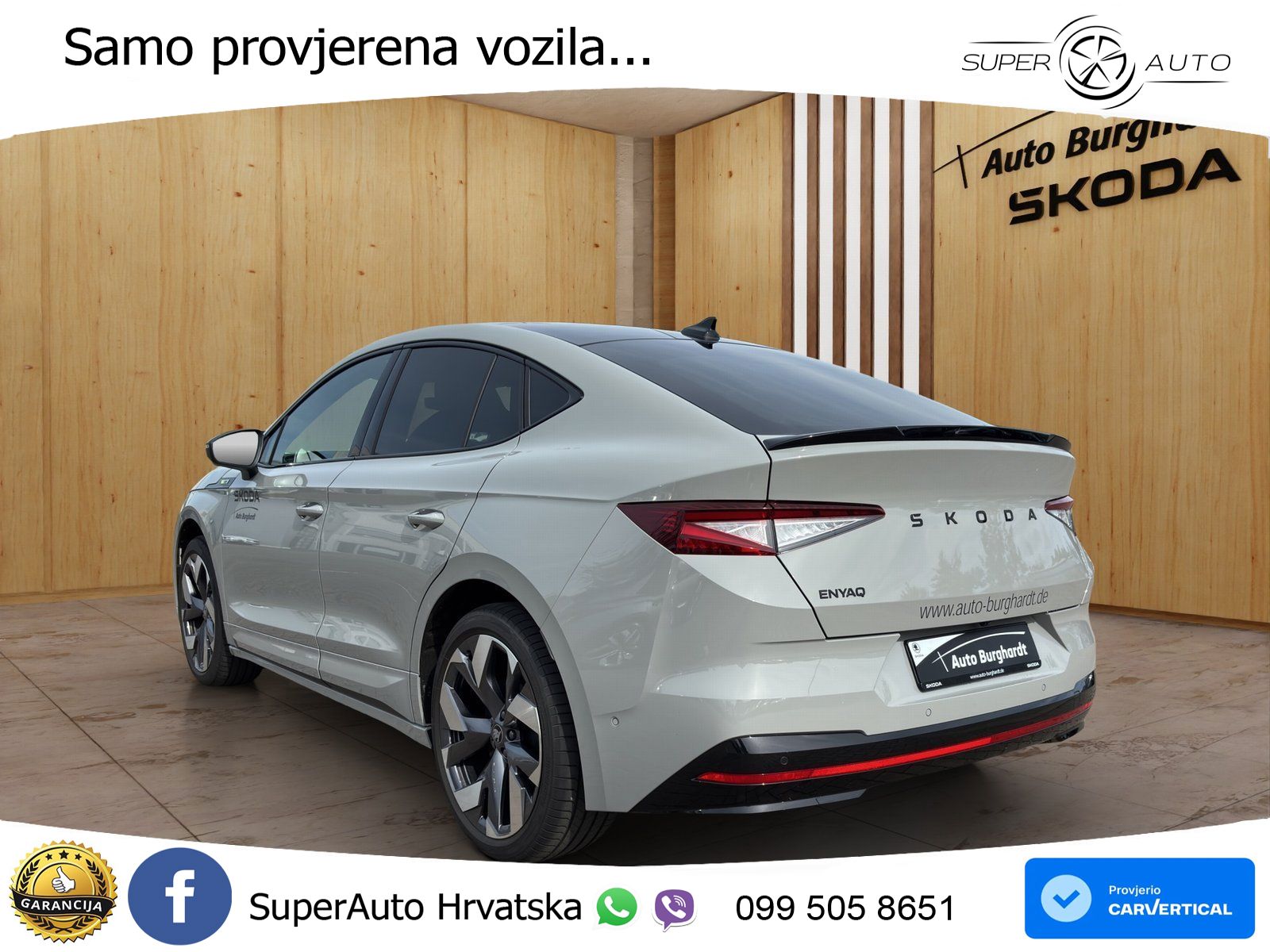 Škoda Enyaq iV RS 82 kWh (340 KS) AWD ACC+HEAD+4xGR SJED+360+PANO
