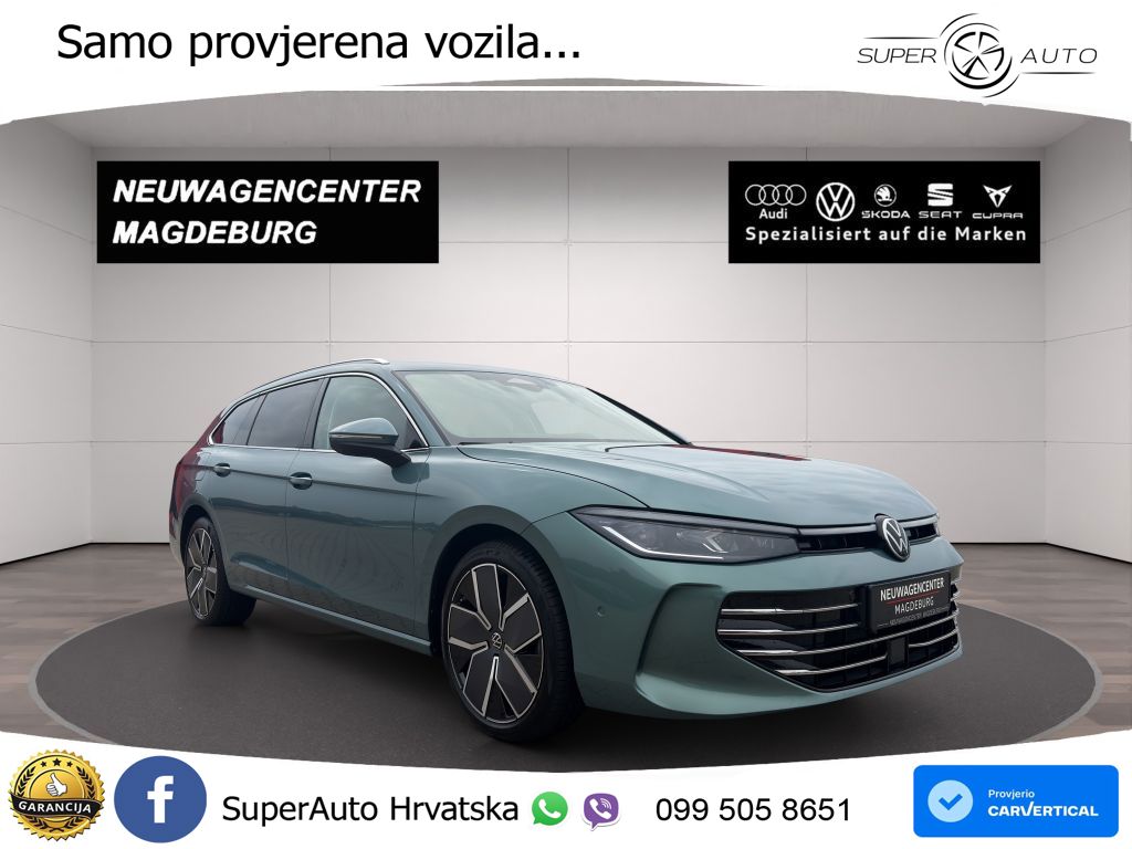 Volkswagen Passat Variant 1.5 TSI (272 KS) eHybrid DSG Elegance LED+GR SJED+ACC