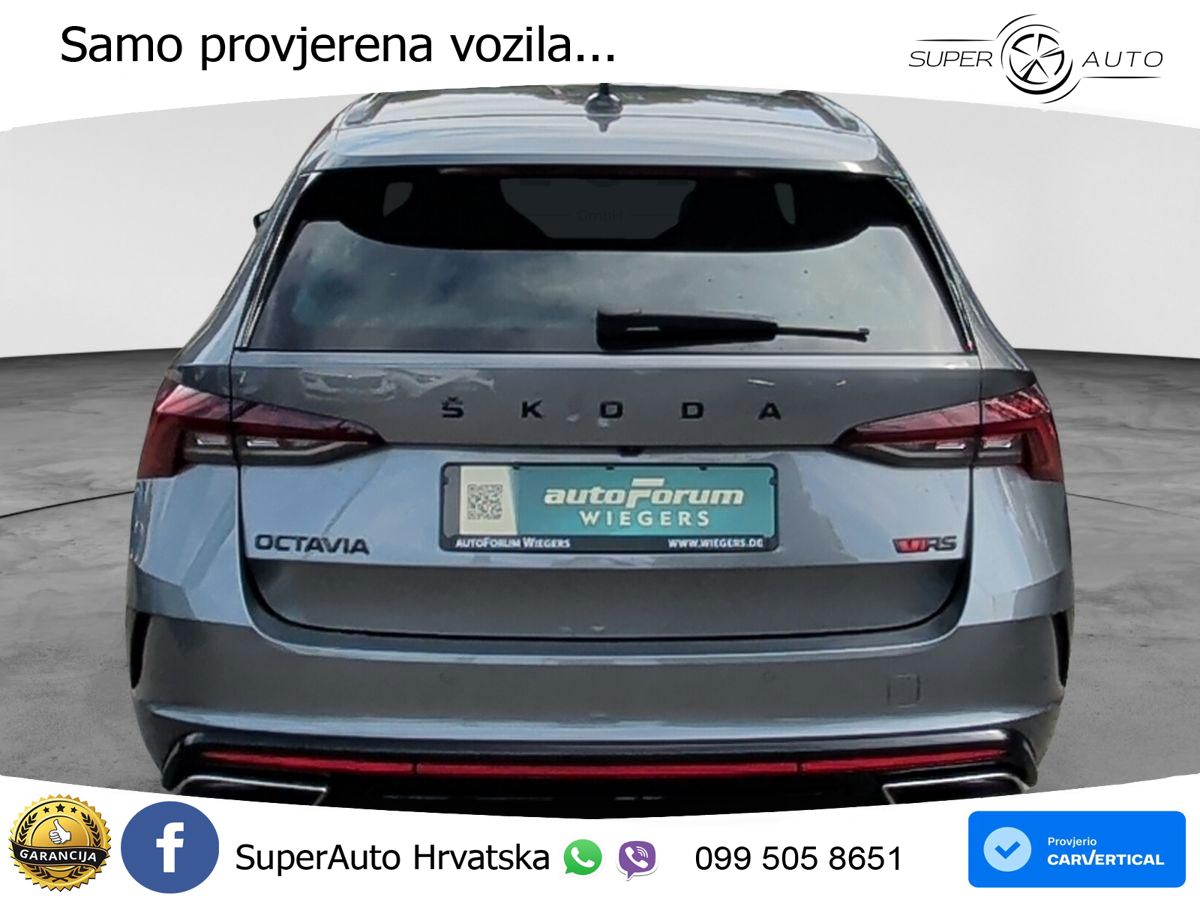 Škoda Octavia Combi RS 2.0 TSI (245 KS) DSG LED+GR SJED+ACC