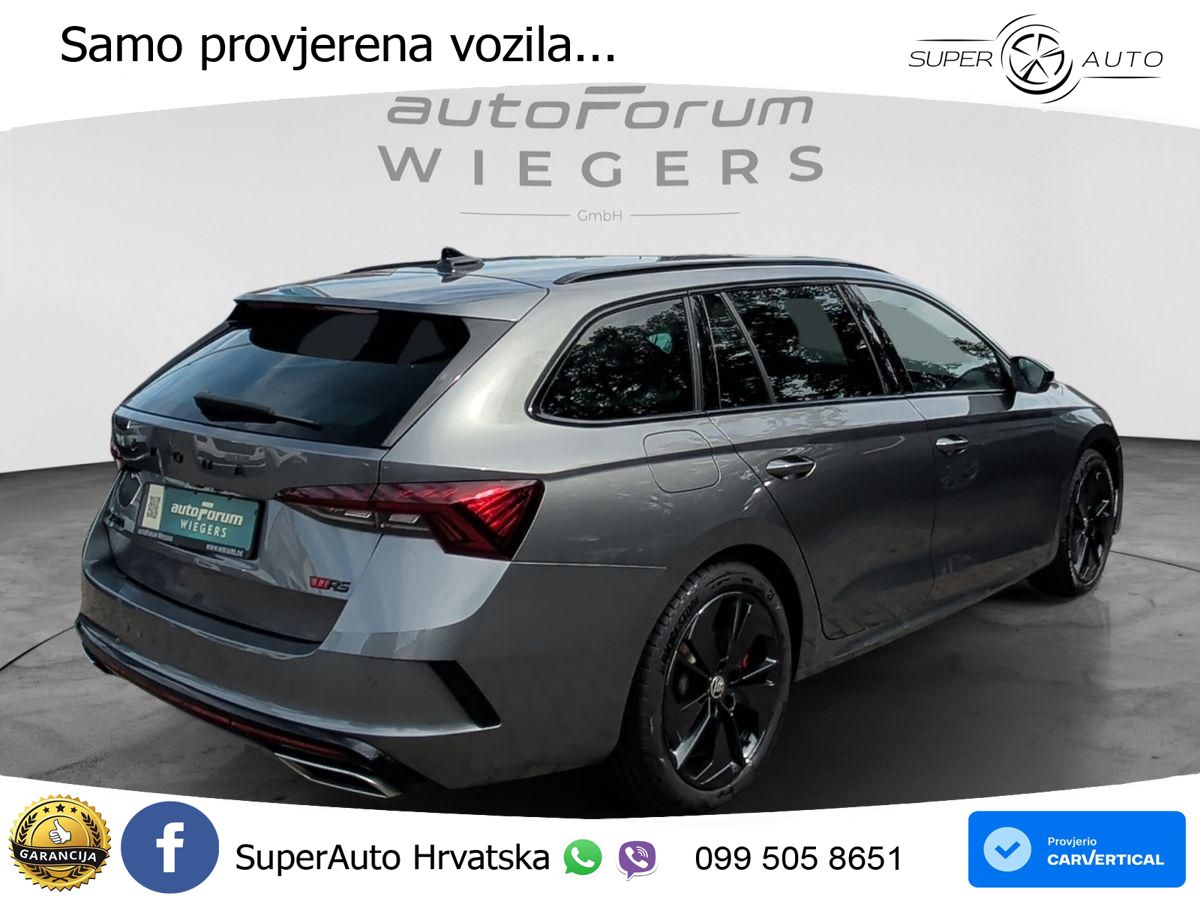 Škoda Octavia Combi RS 2.0 TSI (245 KS) DSG LED+GR SJED+ACC
