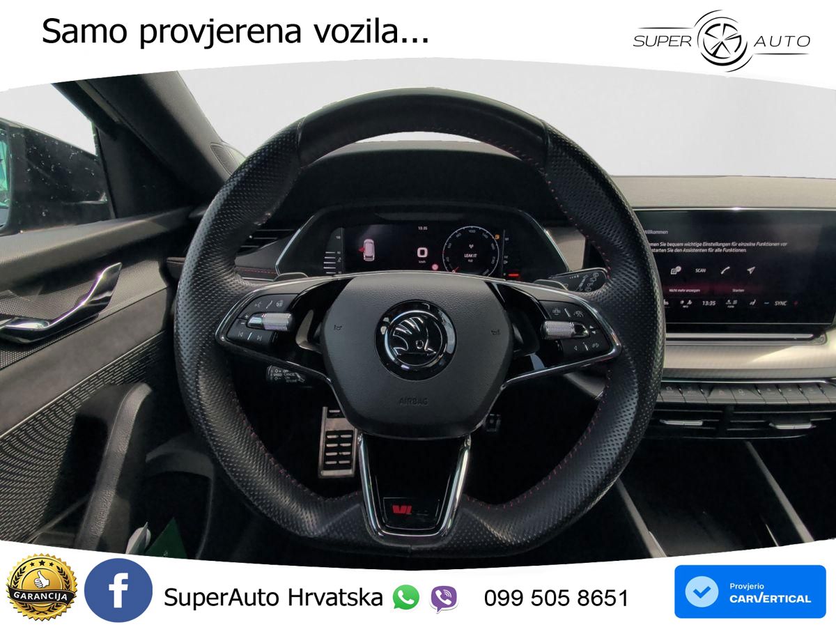 Škoda Octavia Combi RS 2.0 TSI (245 KS) DSG LED+GR SJED+ACC