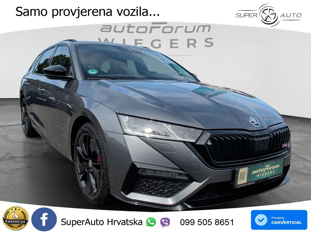 Škoda Octavia Combi RS 2.0 TSI (245 KS) DSG LED+GR SJED+ACC