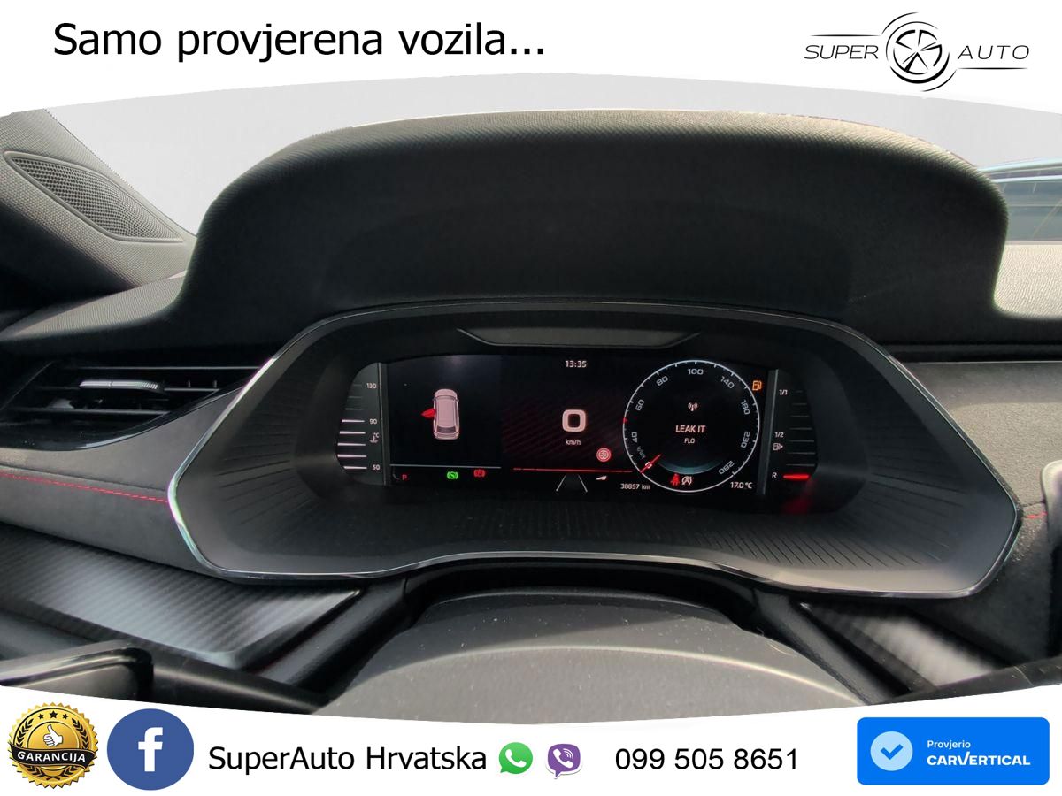 Škoda Octavia Combi RS 2.0 TSI (245 KS) DSG LED+GR SJED+ACC