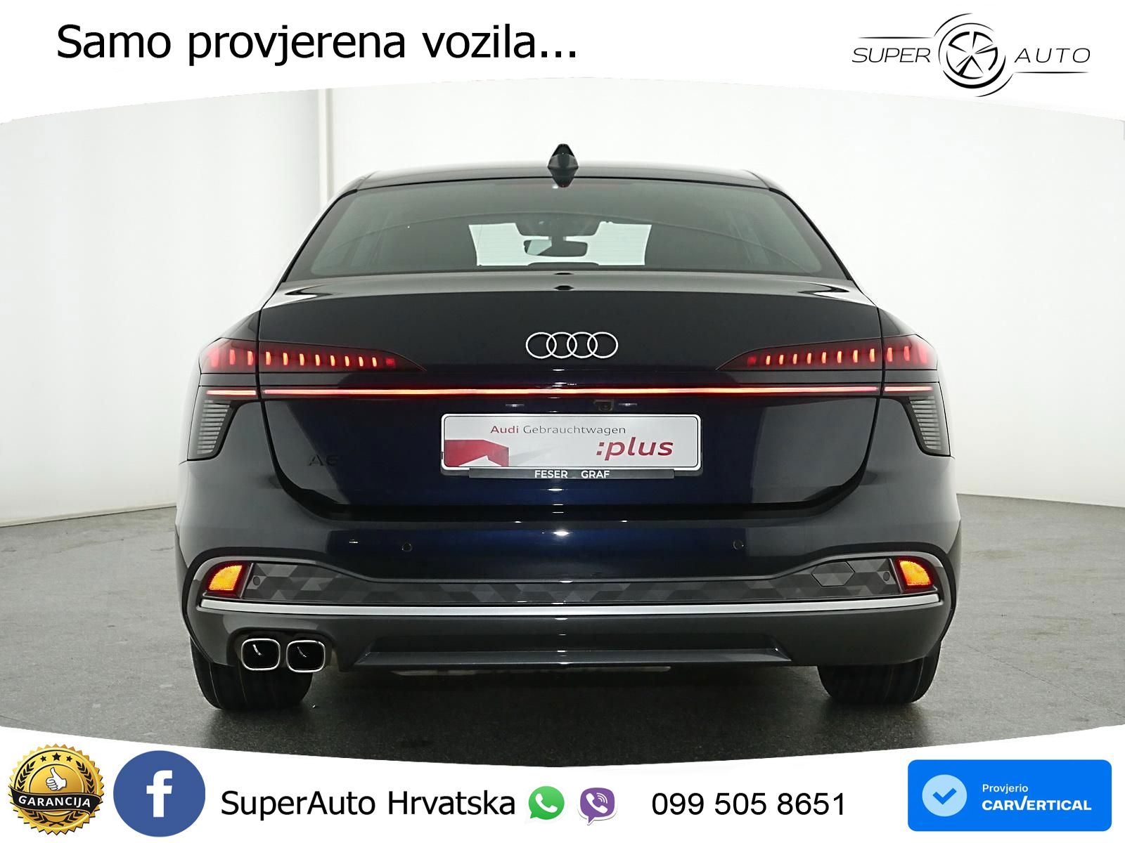 Audi A6 2.0 TDI (204 KS) S tronic LED+GR SJED+ACC