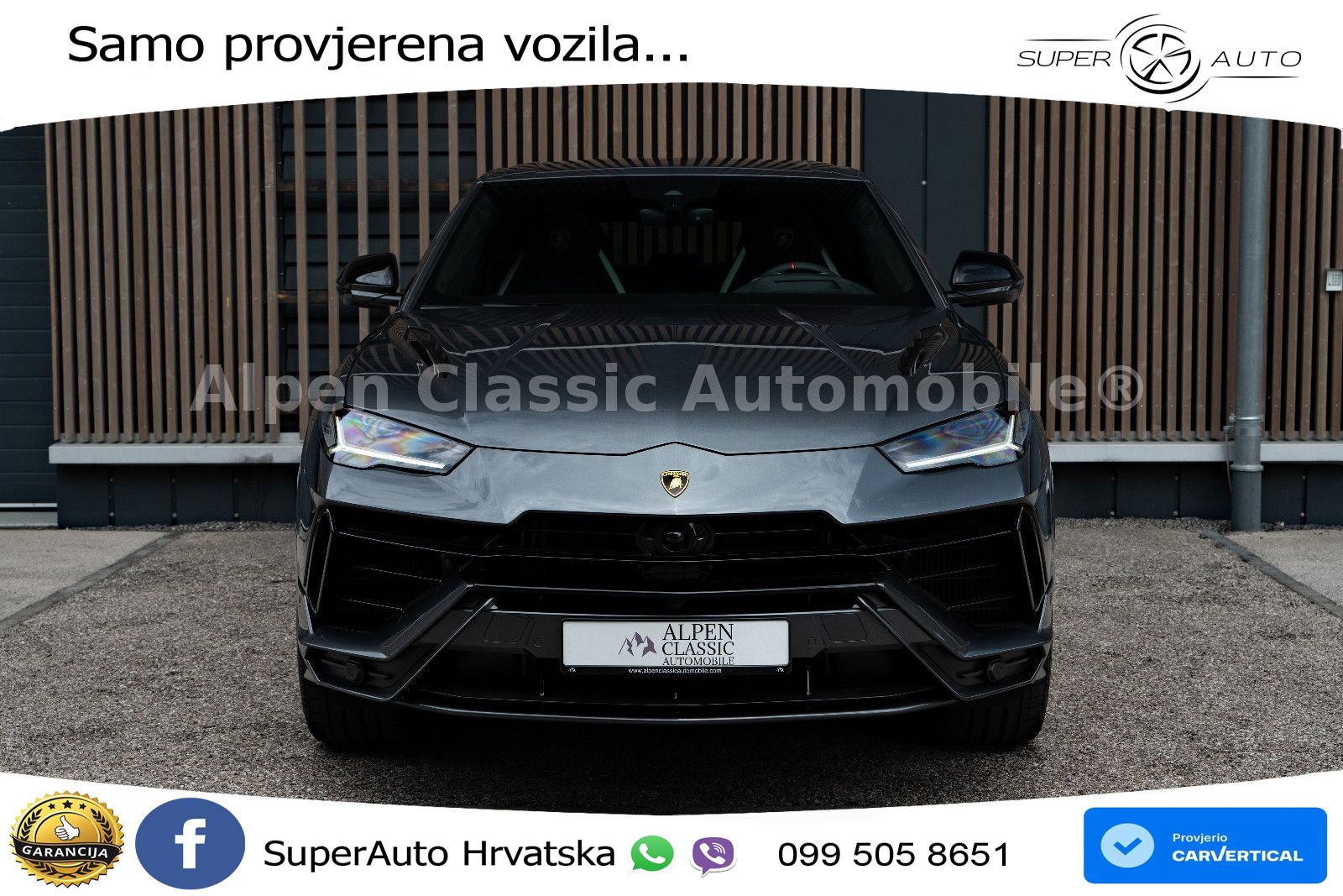 Lamborghini Urus S 4.0 V8 (666 KS) 4WD Automatic LED+GR SJED+ACC