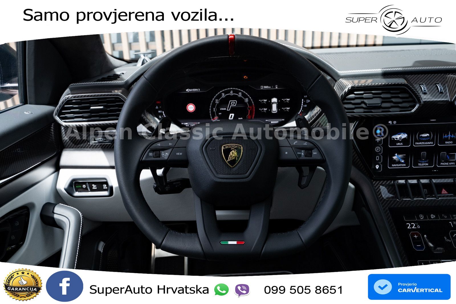 Lamborghini Urus S 4.0 V8 (666 KS) 4WD Automatic LED+GR SJED+ACC